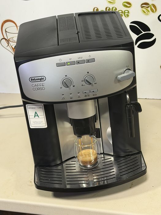 Кафемашина кафе автомат delonghi caffe corso с гаранция