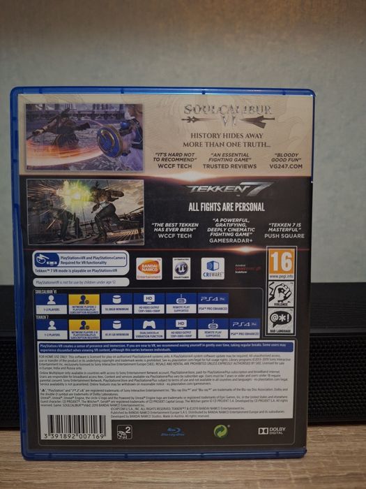 Игри PlayStation 4;BUNDLE Tekken 7 + Soul Calibur VI