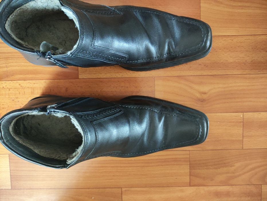 Продам ботинки мужские тёплые