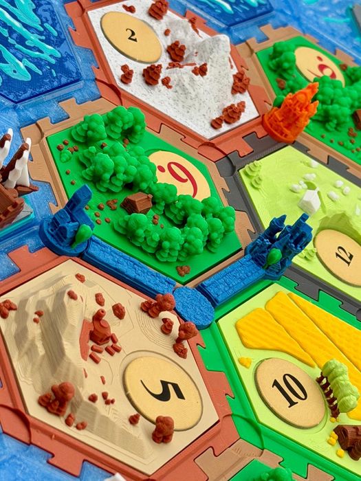 Catan printat 3D