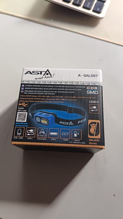 Lanterna cap incarcabila putere mare.Noi+12 luni garantie.Lanterna frontala profesionala.Acumulator autonomie 6h minim.Led=OSRAM=Profi