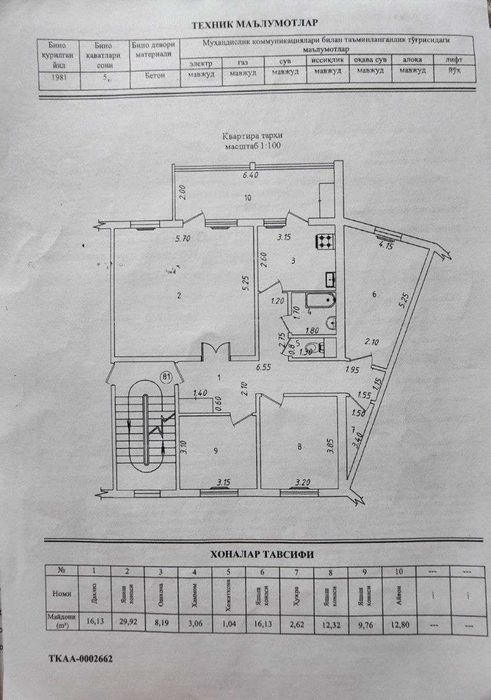 5 xonali kvartira sotiladi, Qo‘yliq 5