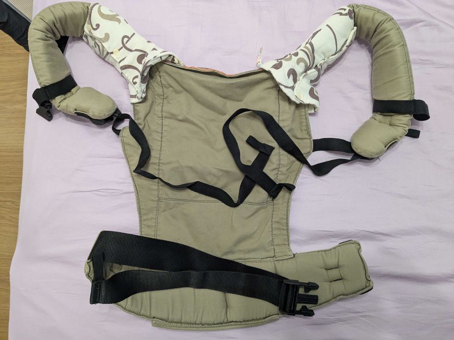 Ергономична раница за бебеносене Ин и Ян (0м-2г.)