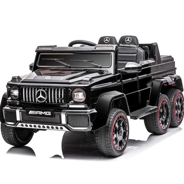 НАЛИЧЕН Детски акумулаторен джип Mercedes G63 6x6 двуместен модел 2025