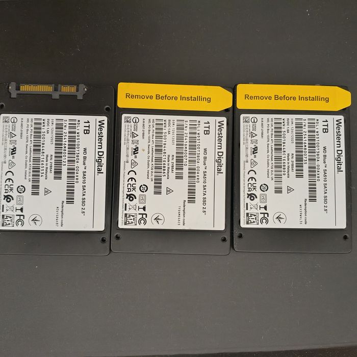 vand ssd 1tb sata 3 wd blue sa510 nou 0 ore 0 mb scrisi