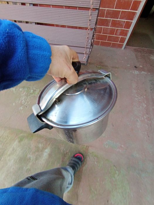 Oală cu presiune inox alimentar