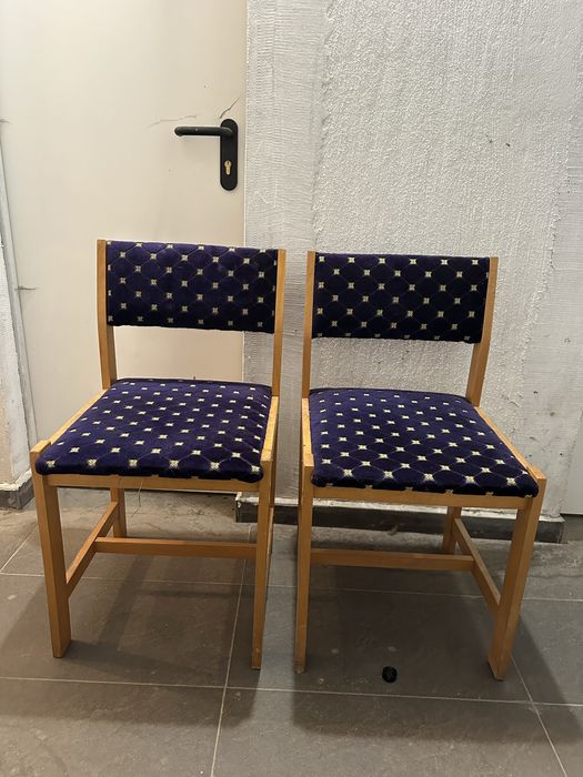 Масивен стол - 2 броя