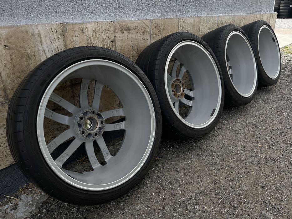 Jante Roti 20 S Line 5X112 Audi A4 A6 A7 C7 RS Allroad Anvelope vara 255 35 R20