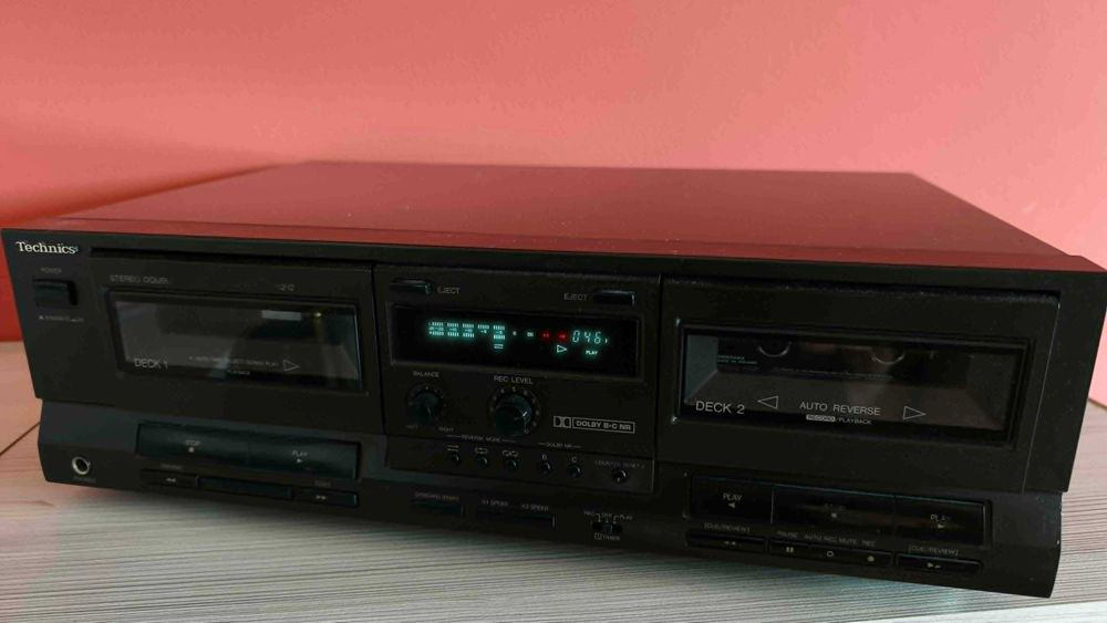 Double Cassette Deck TECHNICS RS-TR212