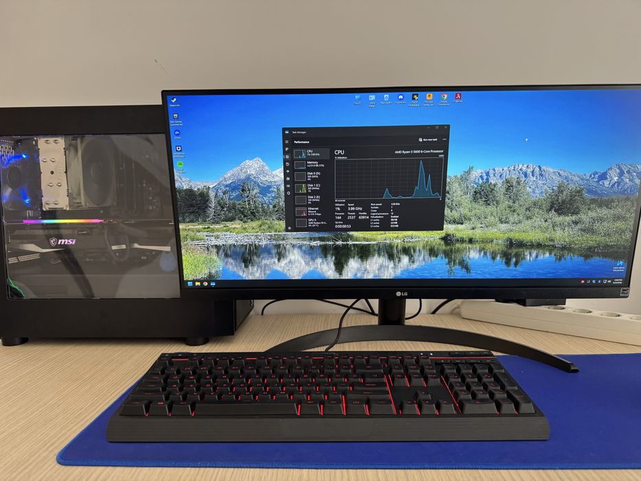 Vand Setup Gaming Ryzen 5 5600 + 32GB RAM + RX6750XT