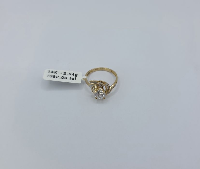 Bijuteria Royal inel din aur 14k 2.64 gr