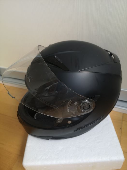 Casca moto omologata Shark Technology cu ochelari soare integrati
