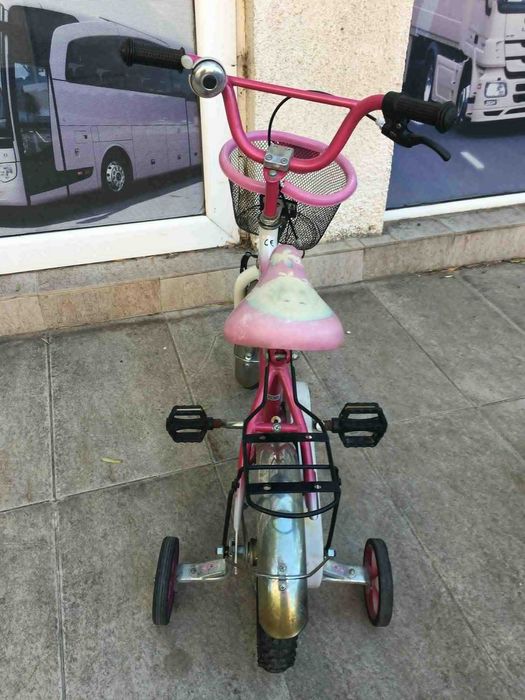 Детско колело велосипед 12”, с помощни колела