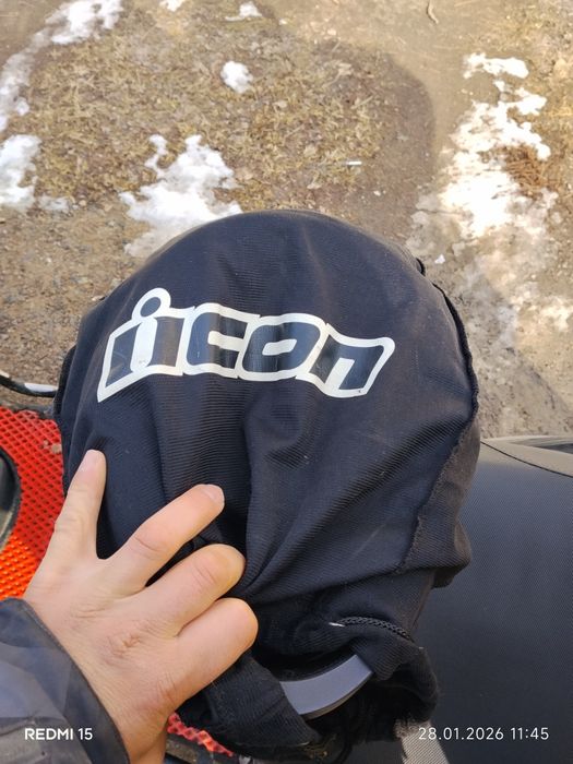 Продам мото шлем оригинал Icon