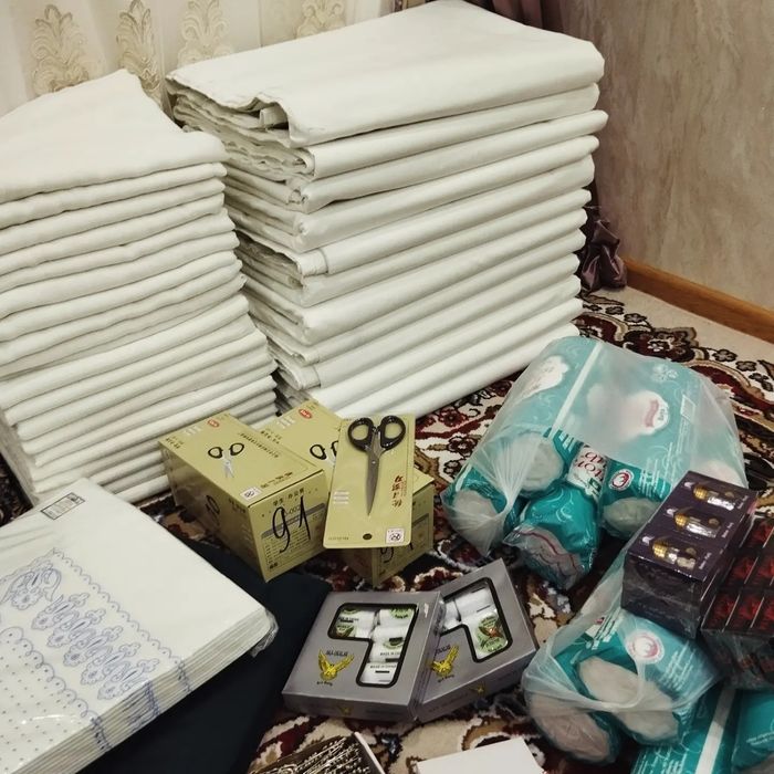 Кафан комплект Kafanlik oq surp жаноза хизматлари ритуальний услуги