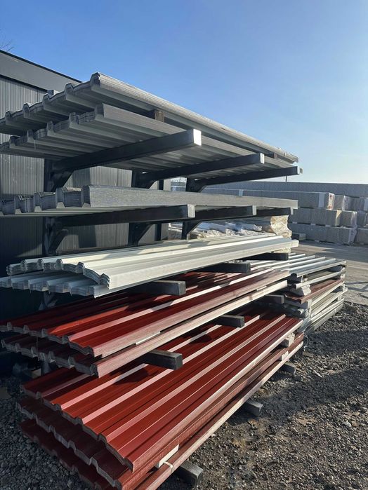 Tablă Cutată T27 - Culori RAL 7016 și RAL 3009 - Grosime 0,3mm/0,5mm