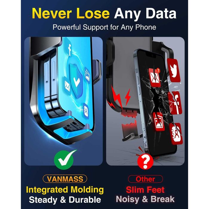 Автомобилна стойка за телефон SH-3100, 2 в 1