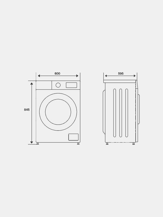 Сушильная машина Hofmann TD8HPWH-V24HF