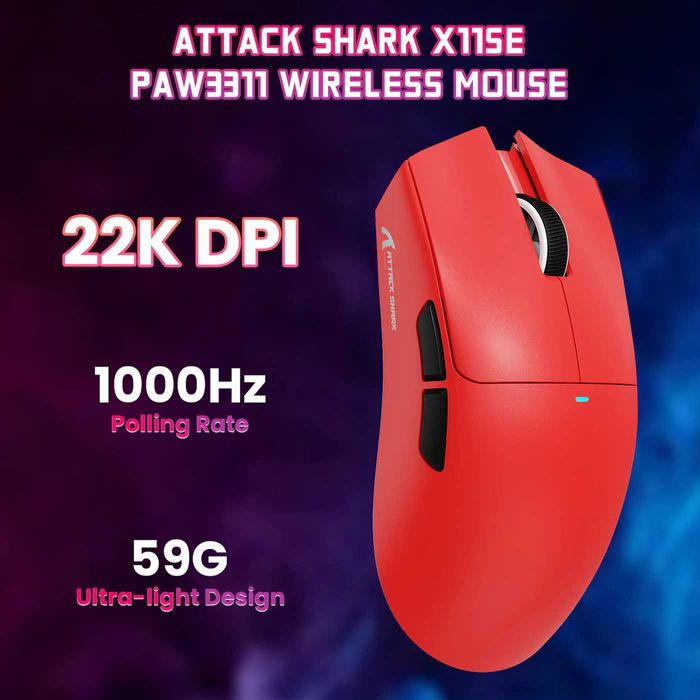 Игровая мышка ATTACK SHARK X11SE