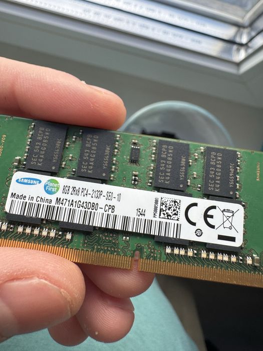 2x 8gb samsung ram ddr4 2133