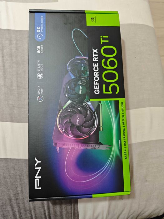 PNY Gefroce RTX 5060 Ti 8gb нова неразопакована гаранция