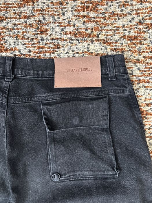 Alexander Spade Baggy Cargo Denim Washed дънки като нови