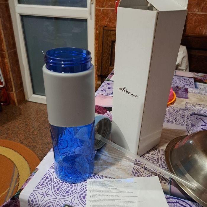 Sticla sport cu pai Avenne