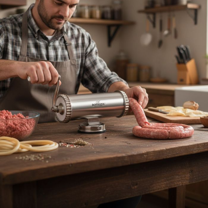 Пълначка за колбаси Bohmann BH 02-750 – Стабилна, удобна и идеална за