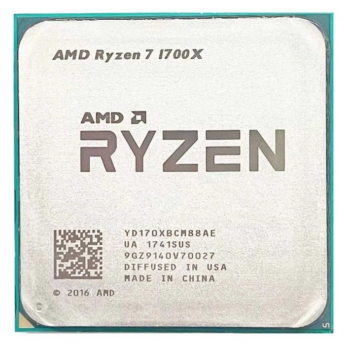 Процесор CPU AMD Ryzen 7 1700X 3.40 до 3.80 GHz Socket AM4