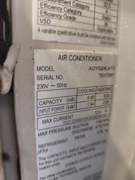 Aer condiționat Fujitsu multi split