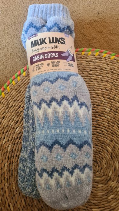 Sosete imblanite marime S/M talpa antiderapanta