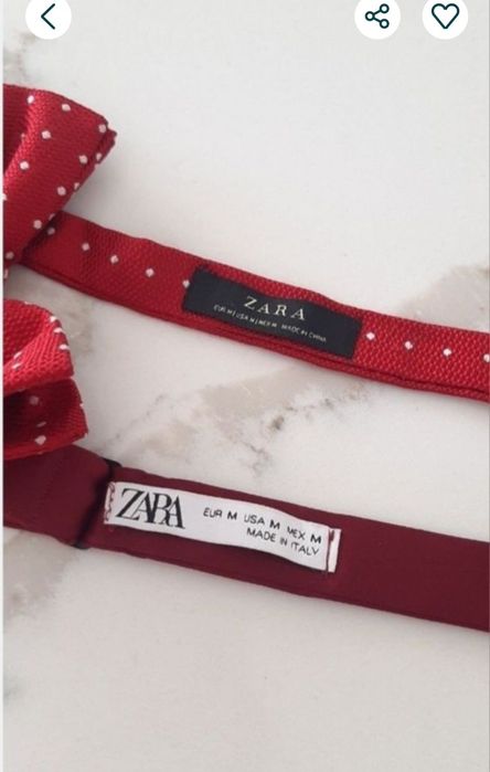 Papioane copii ZARA, 2 buc M