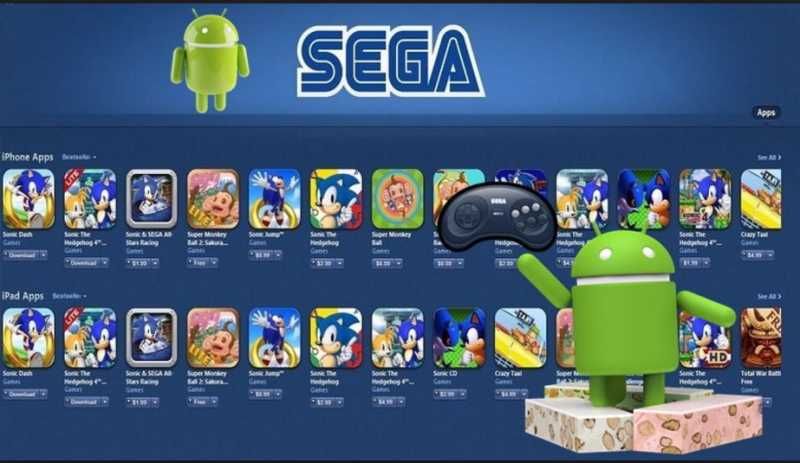 Игры SEGA,Sony PS 1 на смартфон , TV Box  , SMART TV