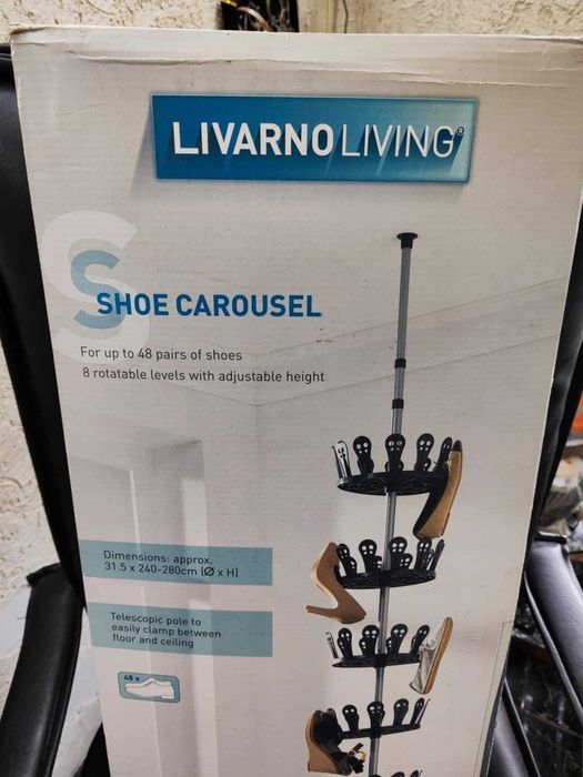 Нова закачалка Стелаж за обувки за 48 чифта