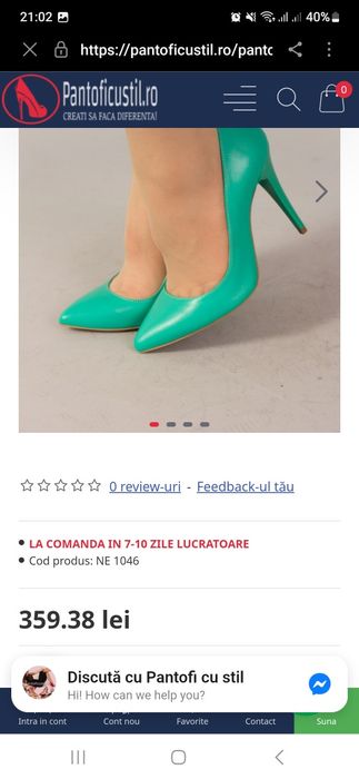 Pantofi piele demențiali