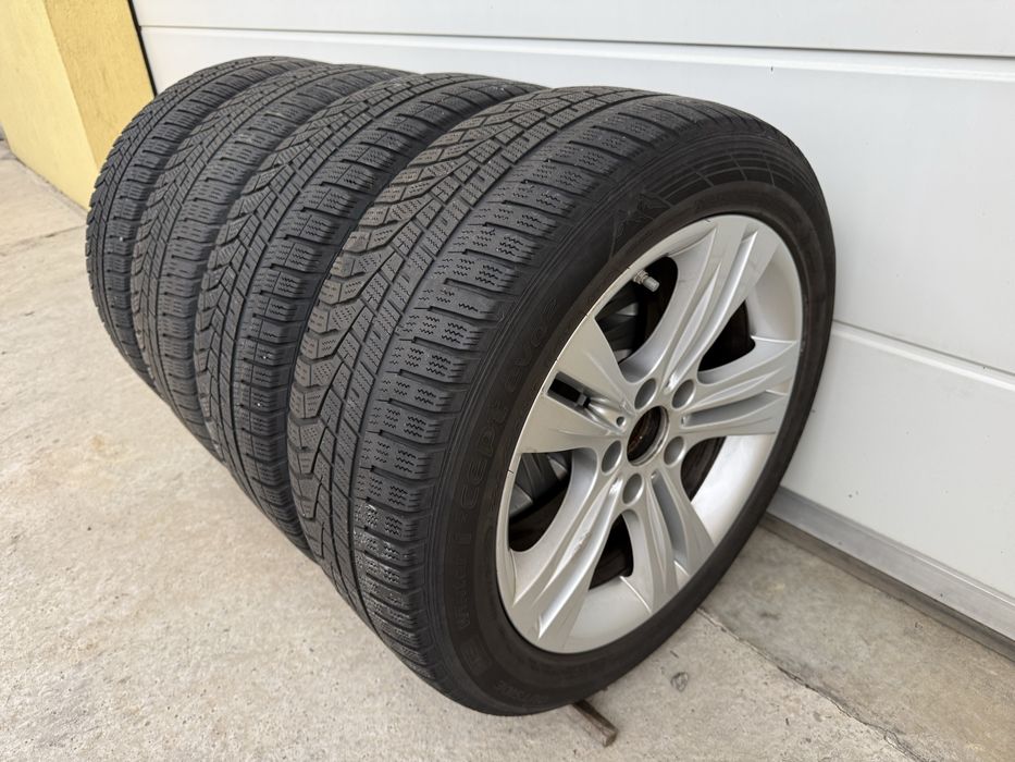 Roti - jante 17’ 5x120 BMW + Anvelope iarna Hankook 225/50 17