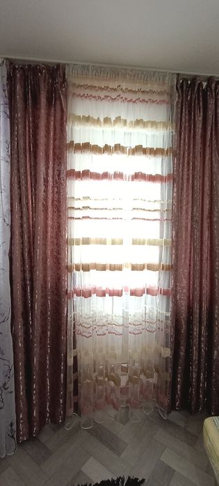 Комплект готовых штор 250*500.