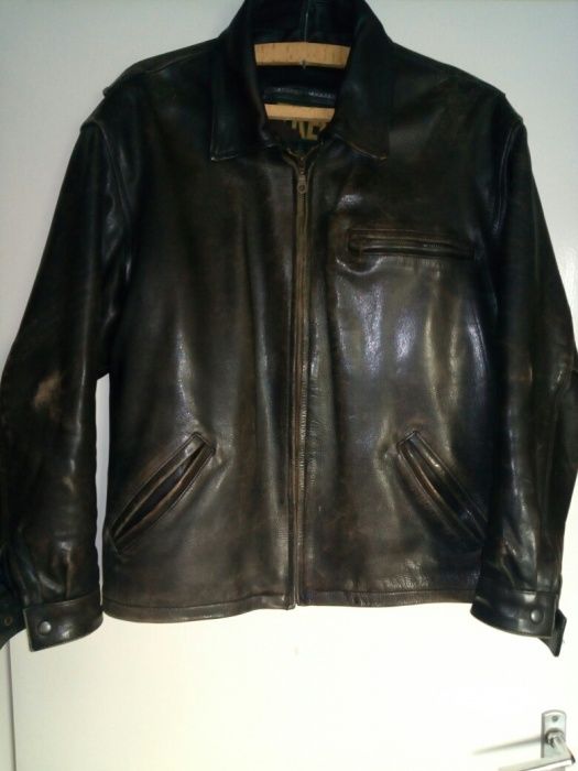 Scurta piele motociclist