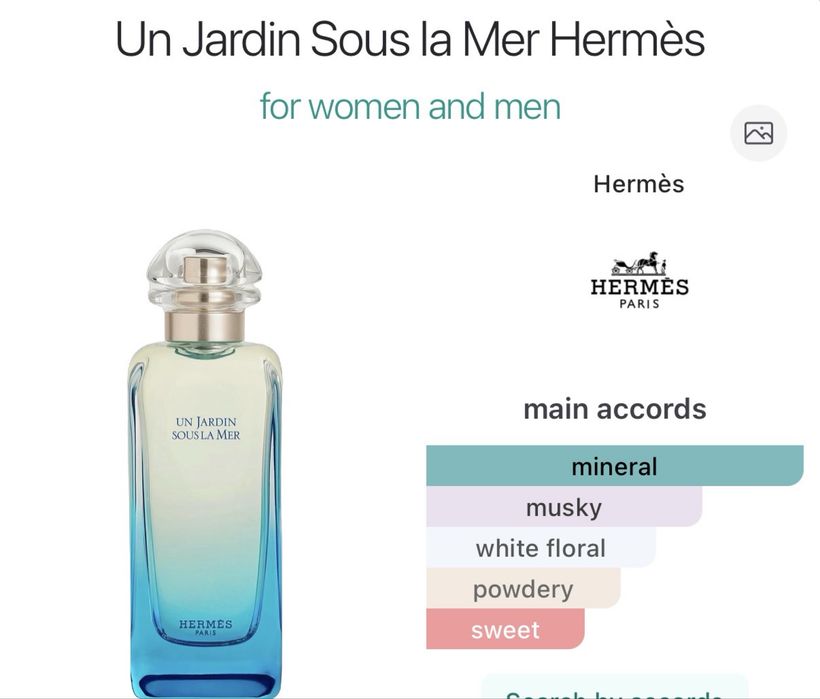 Парфюм Hermes Sous la Mer EDT 100ml