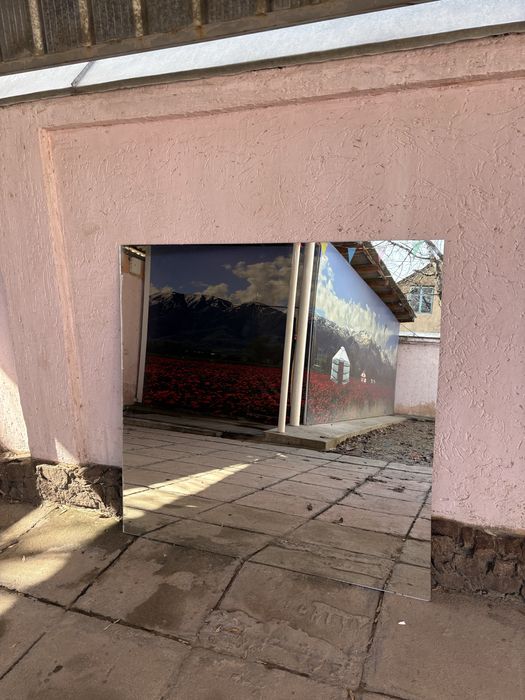 Зеркало б/у большое