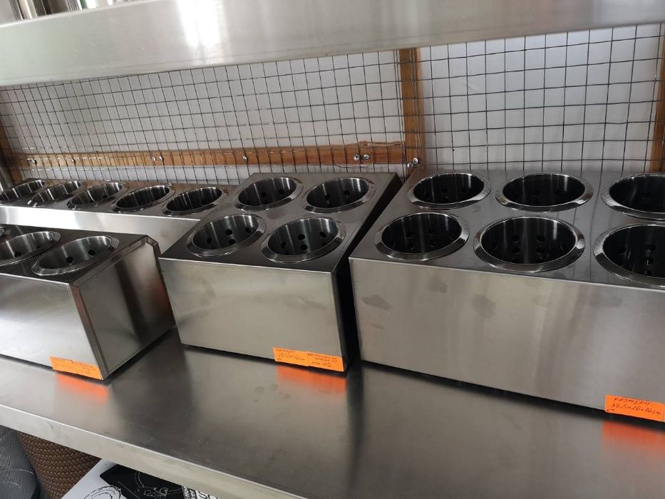 Поставка за прибори от неръждаема стомана 4 модела Чисто нови Поставки