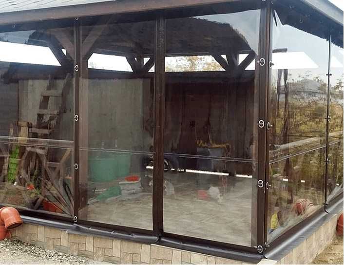 Pentru Foisoare si Terase Folie Cristal Transparenta UV