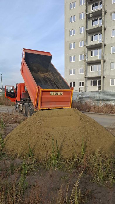 Щебень Хвосты Отсев  Песок строительный