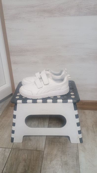 Детски кожени маратонки за момиче Puma