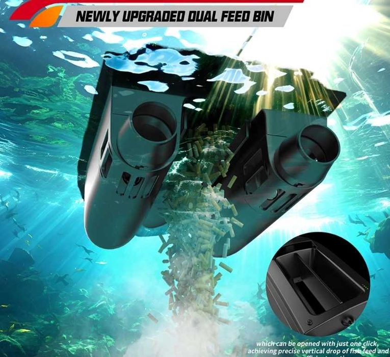 Лодка за захранка V030 с GPS, 800 м обхват и 20000mAh батерия