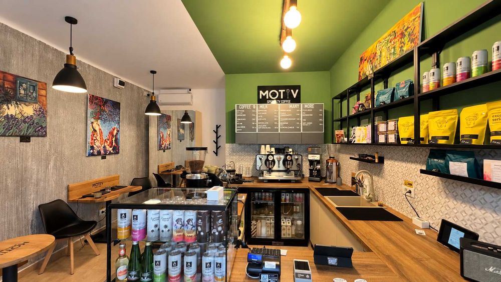 Cafenea de specialitate complet echipată – Timișoara, Sinaia, langa Bega | Coffee Shop