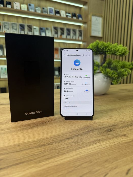 ‼️Samsung S23+ 256Gb - Black - Garantie 12 luni