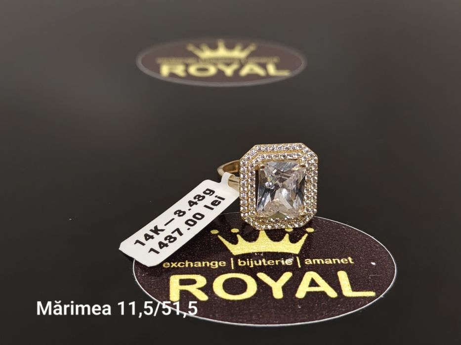 Bijuteria Royal: Inel aur 14k/3.43 gr