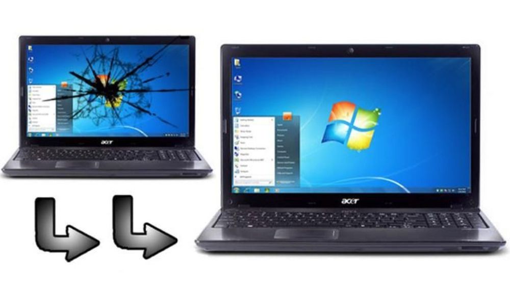 Замена разбитых экранов