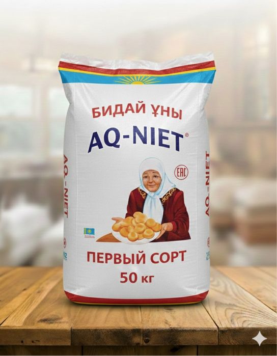 Мука 1 сорта Акниет 50 кг